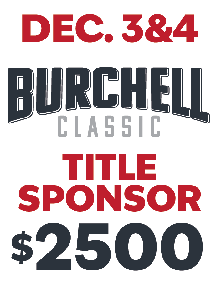 $2500 Burchell Classic Title Sponsorship