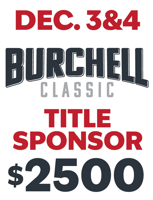 $2500 Burchell Classic Title Sponsorship